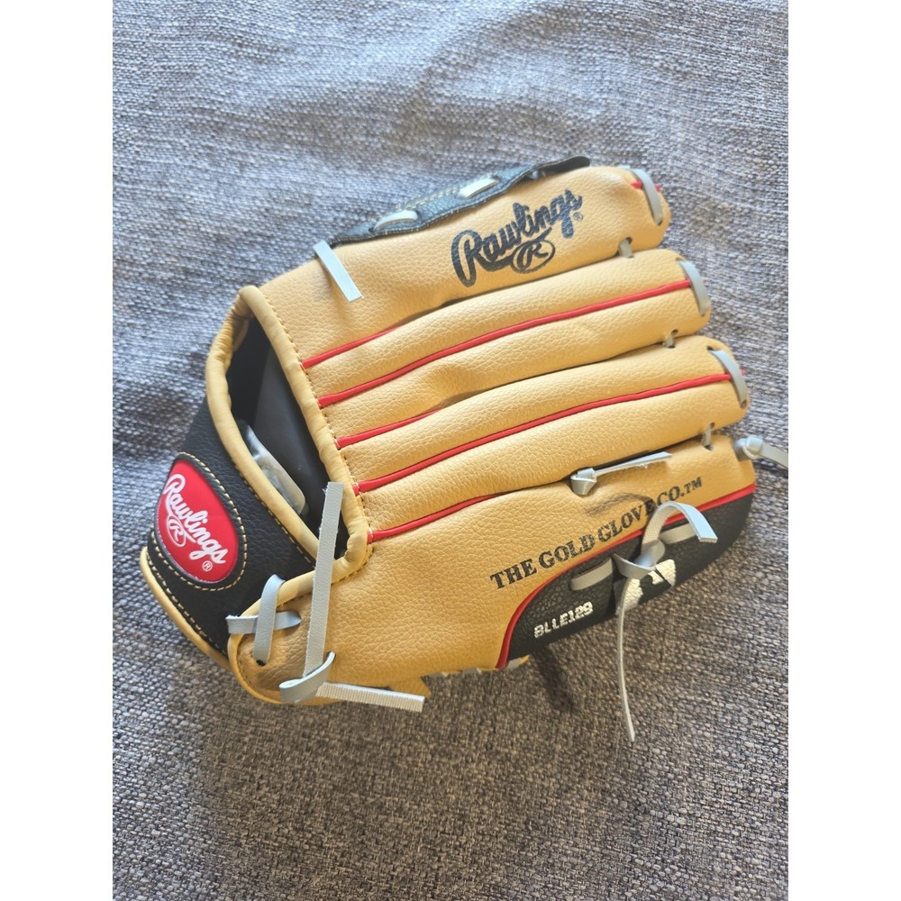 Rawlings Lefty Tee Ball Glove WPL10CBSG 10 Inch Right Hand Throw Baseball